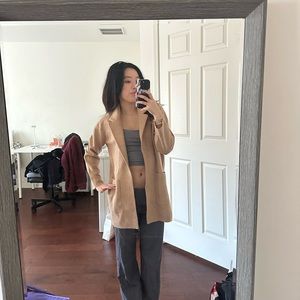 NWT J Crew Sophie open-front sweater-blazer in XS (orig $148)